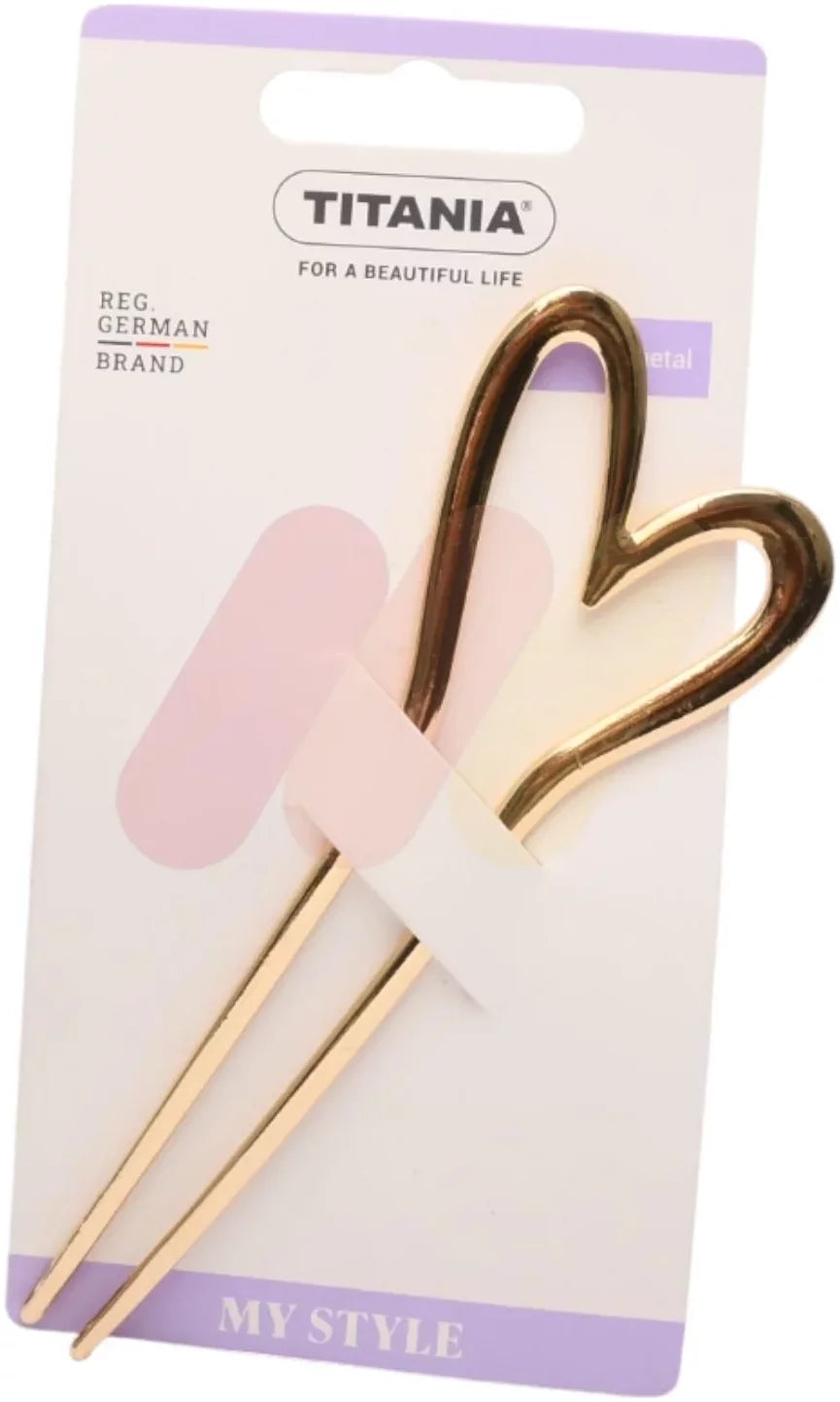 Titania Side Clips Gold Metal-8350