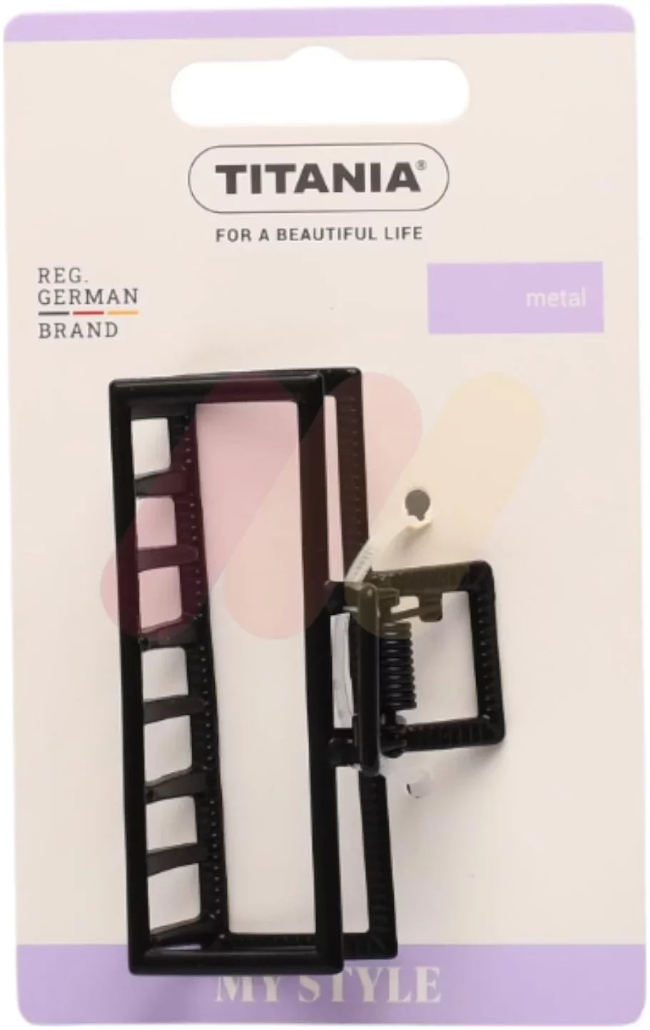 Titania Clips Metal Square-8271