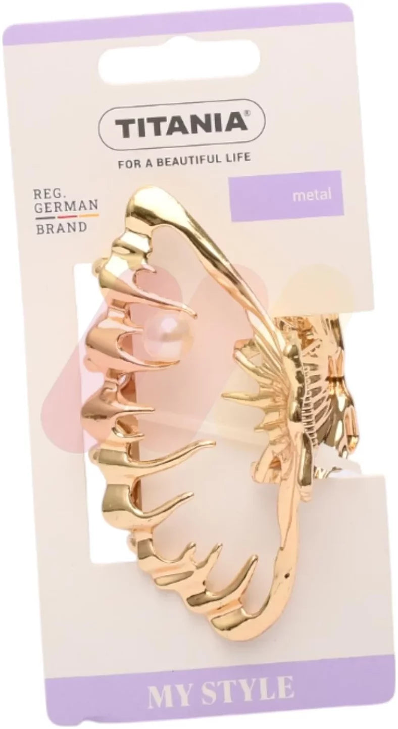 Titania Clips Gold Metal - 8337