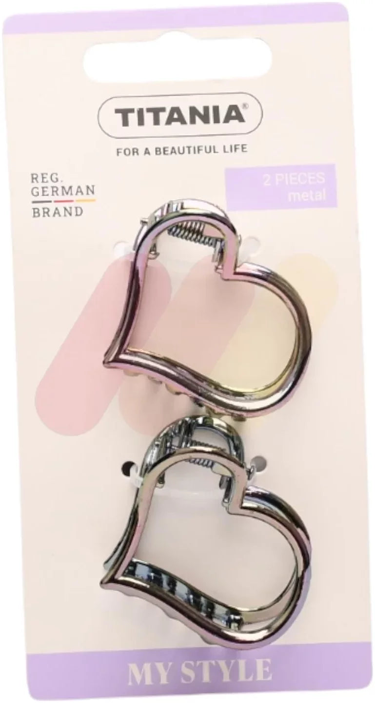 Titania Clips Metal 2 Pieces - 8292