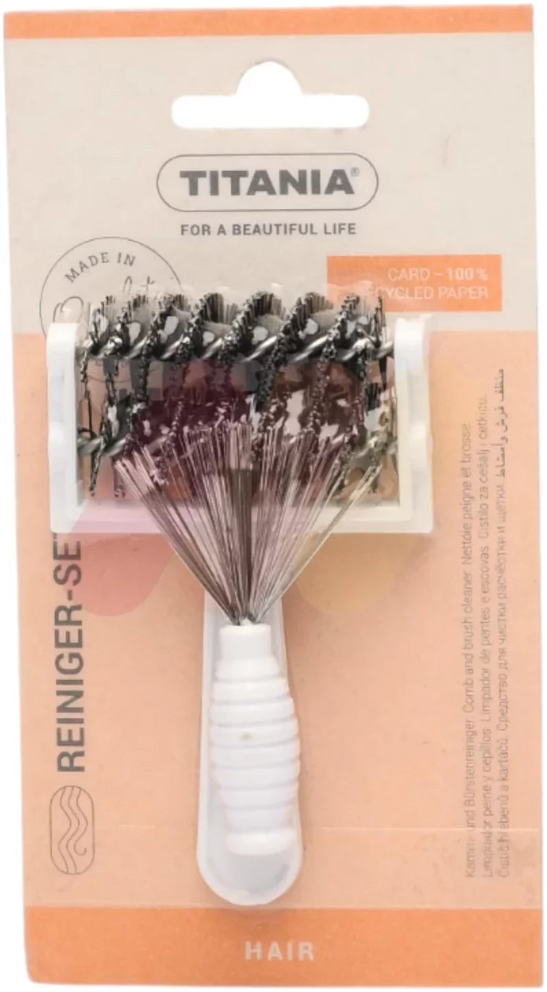 Titania 2 Brush Cleaning Comb + Brush-3050/