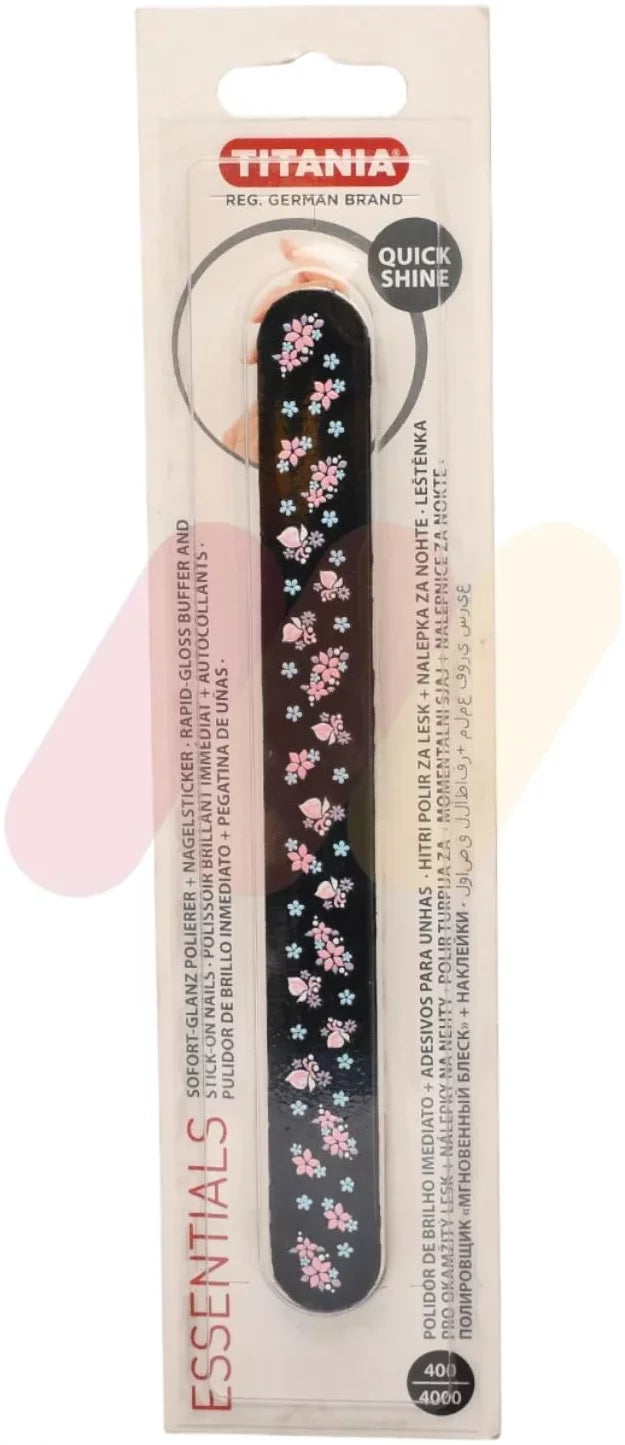 Titania Embossed Cardboard Nail File 1460B
