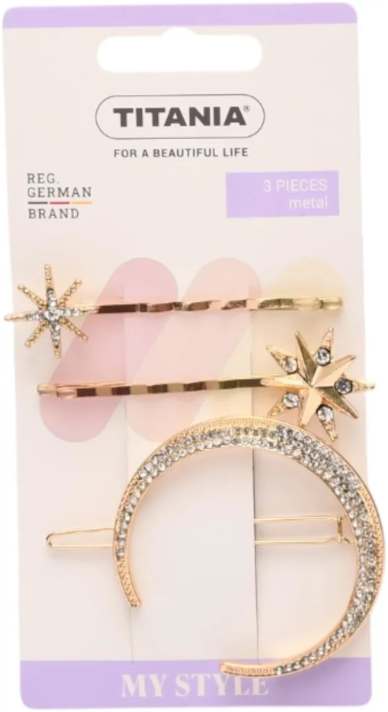 Titania Side Clips Metal Mix - 8280