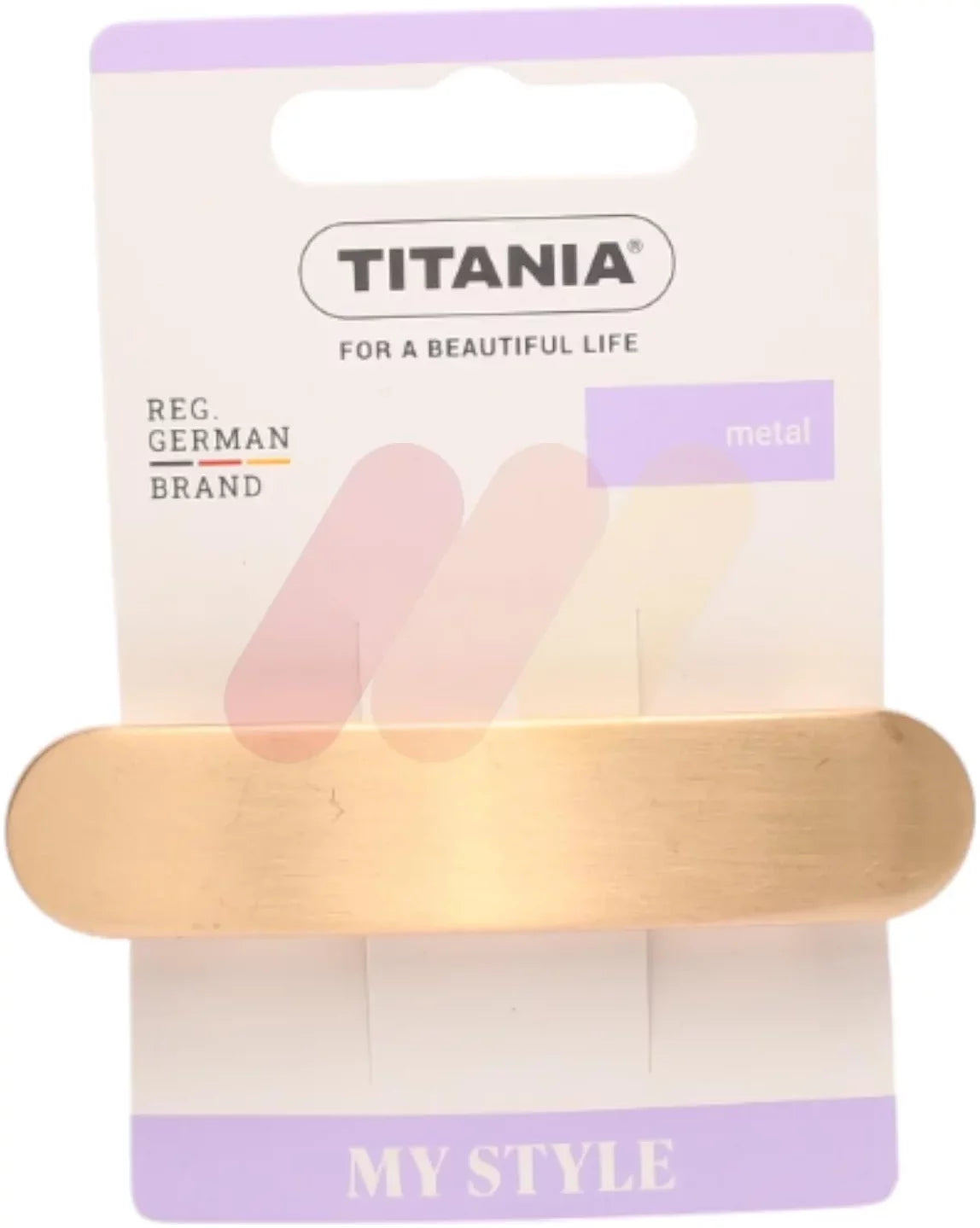 Titania Side Clips Gold Metal-8354