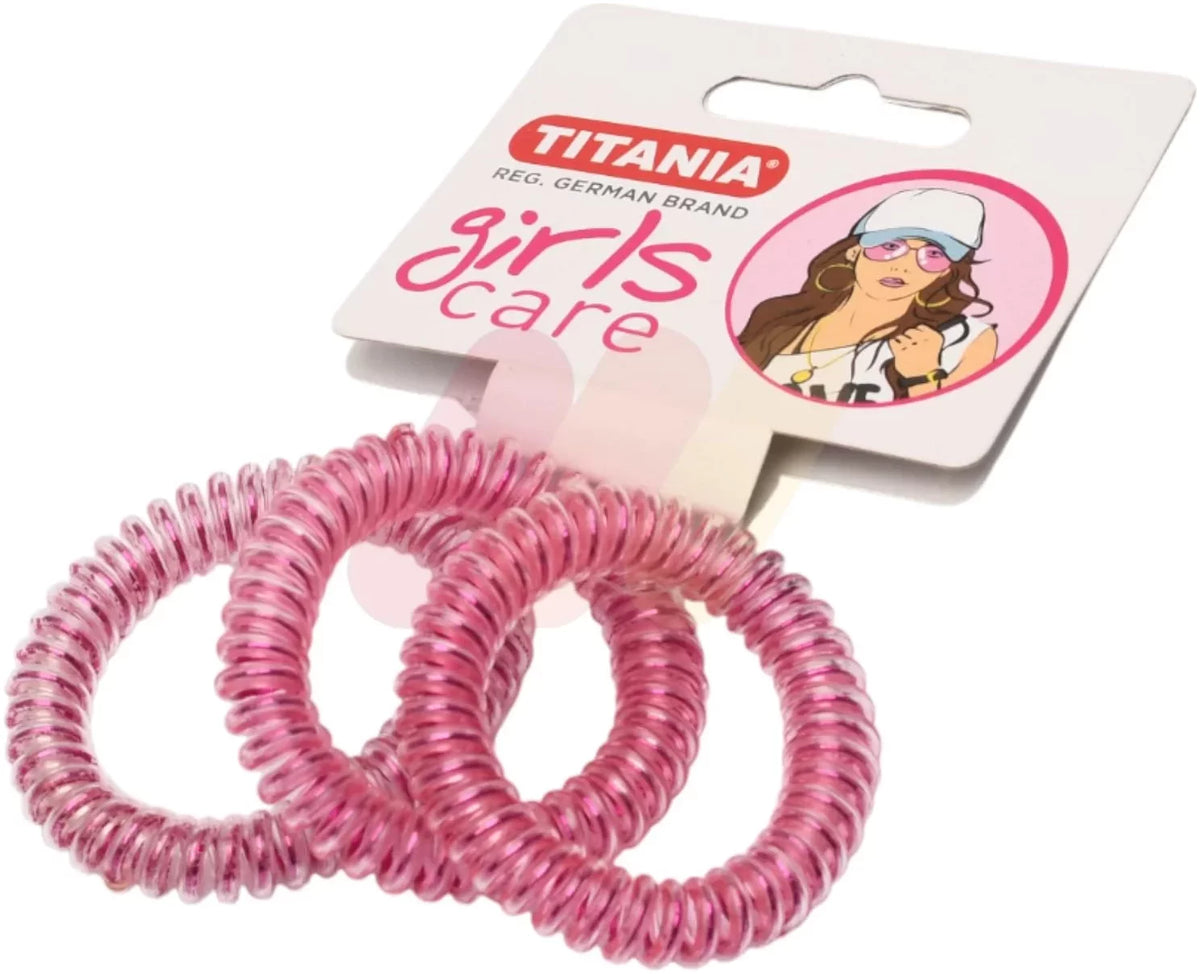 Titania Girl 3 rubber band Pink-7917/Pi